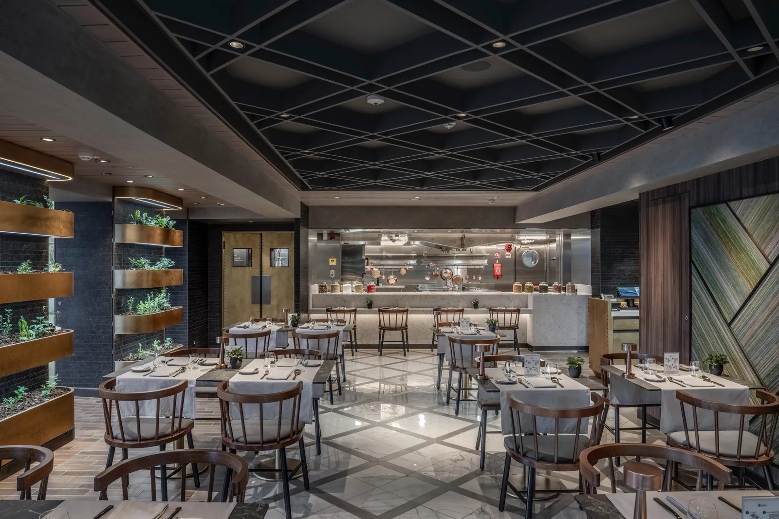 Chef's Garden Kitchen (선상 레스토랑 · MSC 크루즈 · MSC World Europa)