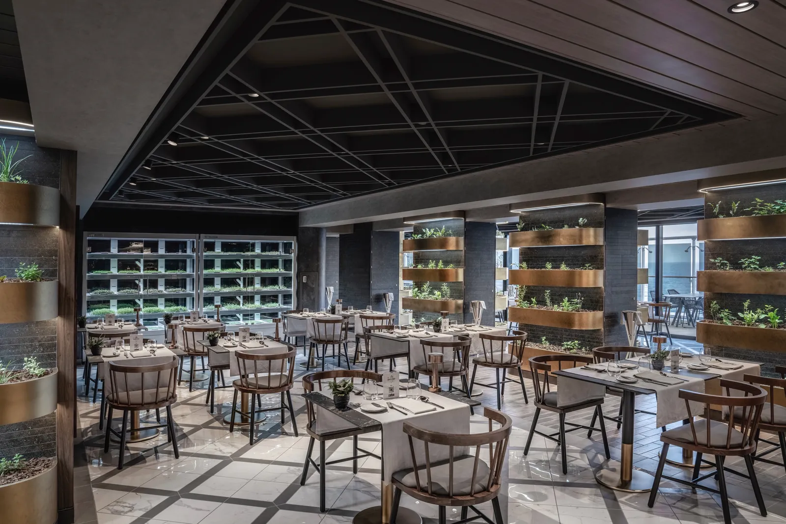Chef's Garden Kitchen (선상 레스토랑 · MSC 크루즈 · MSC World Europa)